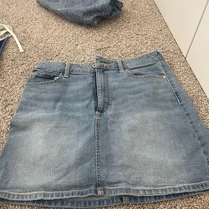 Denim Skirt / size 11